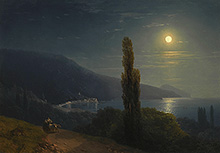 Лунная ночь. Крым :: Айвазовский Иван Константинович, 1859 год