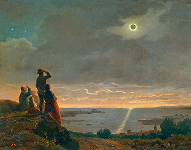 Солнечное затмение :: Бенгт Норденберг, 1851 год