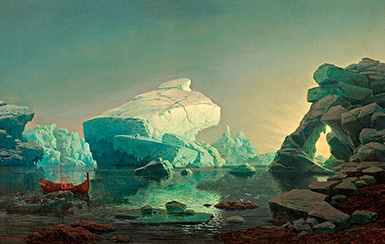 В Северном Ледовитом океане :: Георг Эдуард Отто Саал, 1853 год