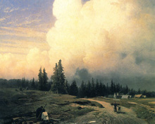 После грозы :: Васильев Фёдор Александрович, 1868 год