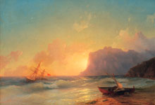 Море, Коктебель :: Айвазовский Иван Константинович, 1853 г.