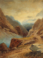 Дарьяльское ущелье :: Айвазовский Иван Константинович, 1891 год