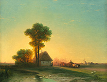 Вечер на Украине :: Айвазовский Иван Константинович, 1866 год