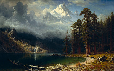 Гора Коркоран :: Альберт Бирштадт, 1876–77 год