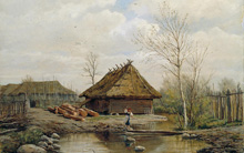 Весна :: Брюллов Павел Александрович, 1875 год