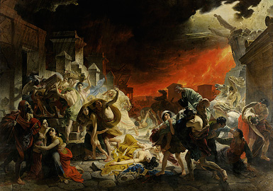 Последний день Помпеи :: Брюллов Карл Павлович, 1830–1833 год