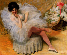 Балерина :: Диас Игнасио Олано, 1910 год