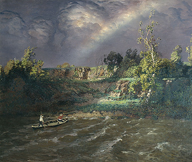 Буря утихает :: Дубовской Николай Никанорович, 1904 год