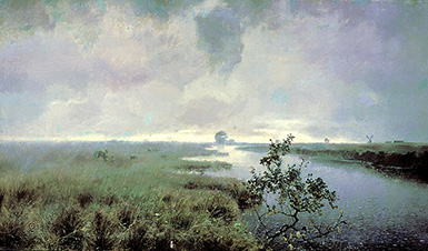 Дождь :: Ендогуров Иван Иванович, 1880-е