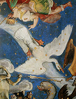 Созвездие Лебедя :: Роспись зала Небесного свода на вилле Фарнезе в Капрарола, 1575 год