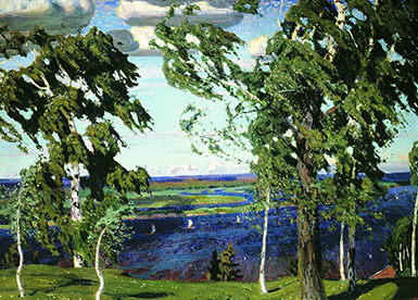 Зелёный Шум :: Рылов Аркадий Александрович, 1904 год