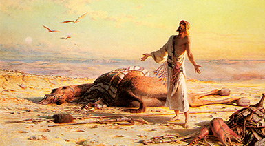 В пустыне :: Карл Хааг, 1859 год