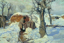 Весна. Март :: Колесников Степан Федорович, 1914 год