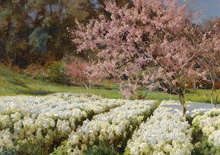 Весной, цветы :: Крачковский Иосиф Евстафьевич, 1905 год