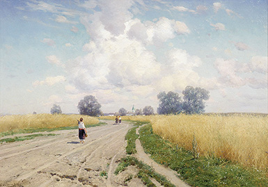 Дорога :: Крыжицкий Константин Яковлевич, 1899 год