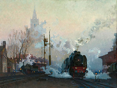 В далёкий путь :: Кузнецов Николай Дмитриевич, 1954 год