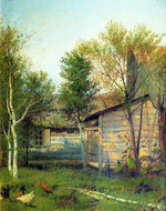 Солнечный день. Весна :: Левитан Исаак Ильич, 1877 год
