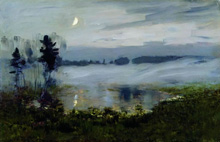 Туман над водой. Левитан Исаак Ильич, 1890 г.