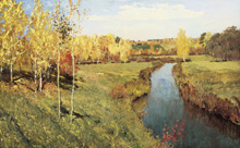 Золотая осень :: Левитан Исаак Ильич, 1895 г.