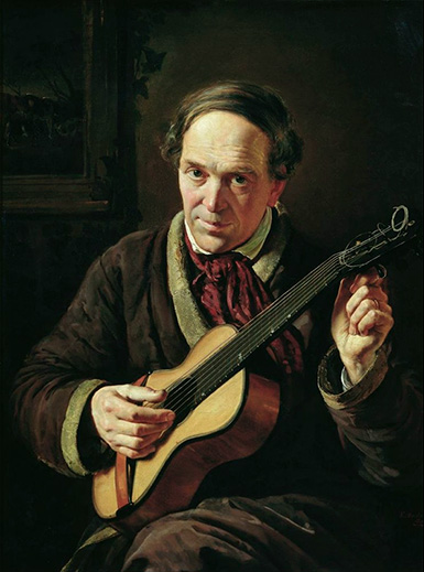 Портрет Е. И. Маковского, отца художника :: Маковский Константин Егорович, 1856 год