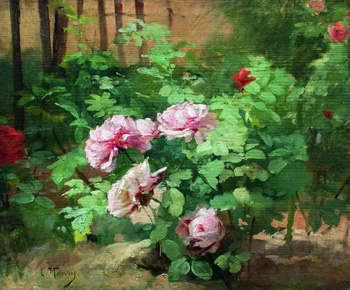 Розы :: Маковский Константин Егорович, 1890-е
