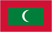 Государственный флаг Мальдивской республики