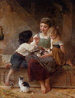 Счастливая семья :: Эмиль Мунье, 1879 год