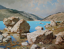 Большое Алматинское озеро :: Немакин Александр Васильевич, 2008 год