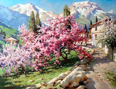 Весна в горах :: Немакин Александр Васильевич