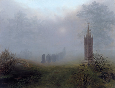 Шествие в тумане :: Эрнст Фердинанд Оеме, 1828 год