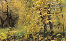 Золотая осень :: Остроухов Илья Семёнович, 1887 г.