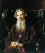 Портрет писателя Владимира Ивановича Даля :: Перов Василий Григорьевич, 1872 год