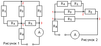 Схема электрической цепи :: Решение задачи №7