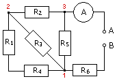 Схема электрической цепи :: Задача №7