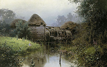 Старая мельница :: Поленов Василий Дмитриевич, 1880 год