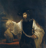 Аристотель :: Рембрандт ван Рейн, 1653 год