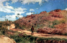 Летний пейзаж в Курской губернии :: Репин Илья Ефимович, 1876 г.