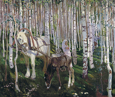 В лесу :: Рылов Аркадий Александрович, 1905 год