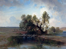 После грозы :: Саврасов Алексей Кондратьевич, 1870-е