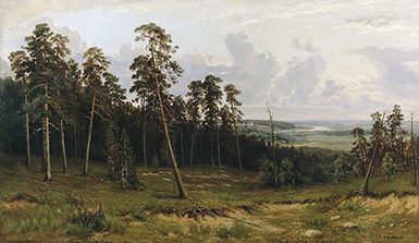 Опушка леса :: Шишкин Иван Иванович, 1882 год