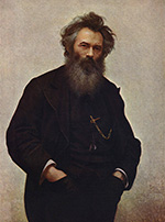 Портрет художника И. И. Шишкина :: Крамской Иван Николаевич, 1880 год