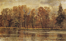 Золотая осень :: Шишкин Иван Иванович, 1888 г.