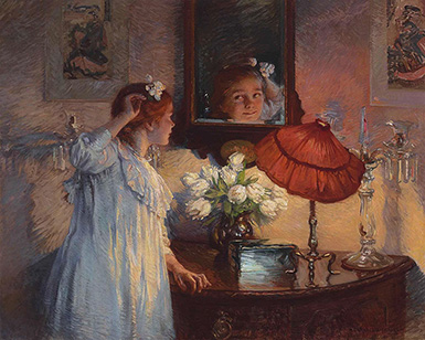 Зеркало :: Альберт Шевалье Тайлер, 1914 год