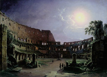 Колизей в лунную ночь :: Чернецов Никанор Григорьевич, 1842 год