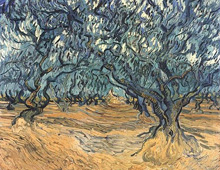 Оливковые деревья :: Ваг Гог, сентябрь 1889 года