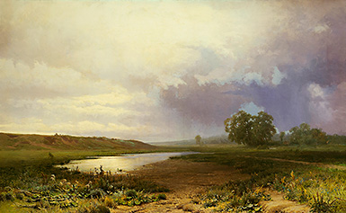 Мокрый луг :: Васильев Фёдор Александрович, 1872 год