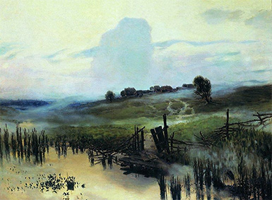 Утро :: Васнецов Аполлинарий Михайлович, 1892 год