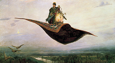 Ковёр-самолёт :: Васнецов Виктор Михайлович, 1880 год