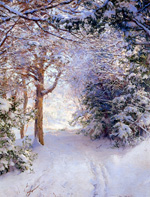 Снежный пейзаж :: Уолтер Лаунт Палмер