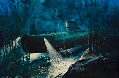 Научно-исследовательская подводная лодка «Северянка» :: Заикин Александр Юрьевич, 2009 год